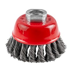 Wire Cup Brush Twisted 80mmxm14 Bulk